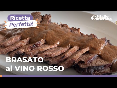 BRASATO al VINO ROSSO super tenero!  Un secondo intramontabile che mette tutti d’accordo! 🥩🍷😍