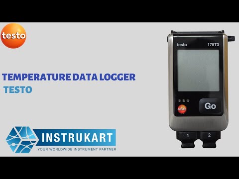Testo 175 T3 Temperature Data logger | Multi use Data logger | Range: -50 to +1000°C | Instrukart