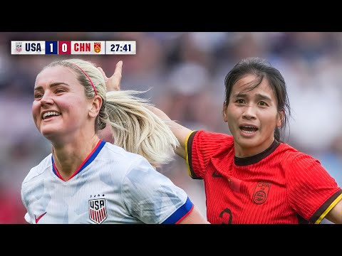 USA vs China - FULL Match Highlights & Goals | FIFA Women's International Friendly - May 31, 2025