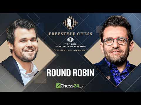 FIDE Freestyle Chess World Championship 2026: Magnus, Levon, Fabiano & More Headline! RR Stage