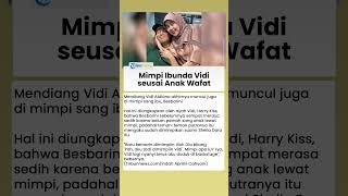 Cerita Ibunda Vidi Aldiano yang Akhirnya Bertemu Putranya Lewat Mimpi Diungkap Mertua Sheila Dara