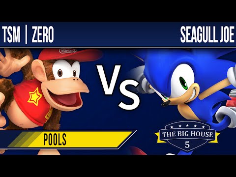 TBH5 Smash 4 - TSM | ZeRo (Diddy Kong) vs Seagull Joe (Sonic) - Pools
