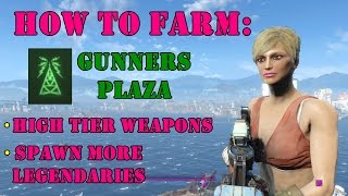 Fallout 4: How To Farm Gunners Plaza + Get More Legendary Spawns