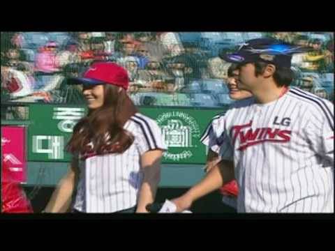 After School Pro Baseball LG Twins First Throw 100424