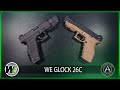 Страйкбольный пистолет (WE) GLOCK 26C Advance Semi/Auto (TAN) (GGB-0368TTA)