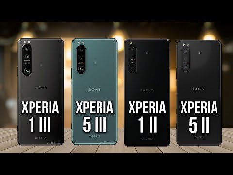 Xperia 1 III Vs Xperia 5 III Vs Xperia 1 II Vs Xperia 5 II