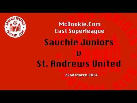 22/03/2014 Sauchie Juniors v St. Andrews United