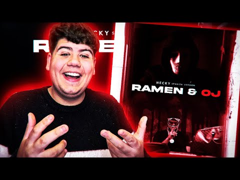 REACCION a HECKY - RAMEN & OJ (Videoclip Oficial)