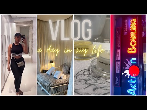 VLOG: a day in my life// Spa day | lunch | bowling & a lot of screaming || lerato M