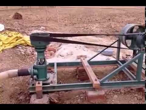 Borehole Lineshaft Water Pump Driven By Diesel Engine