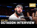 Dominick Reyes Octagon Interview UFC 314