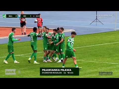 Mławianka Mława - Victoria Sulejówek - bramki z meczu