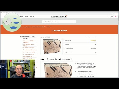 Prusa i3 MK3S kit Multi Material Upgrade 2S introduction