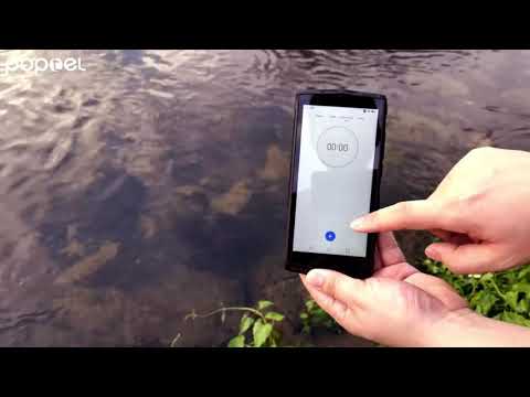 Poptel P60 rugged smartphone with PTT 6+128G RAM wireless charging FaceID Test - Review Aliexpress