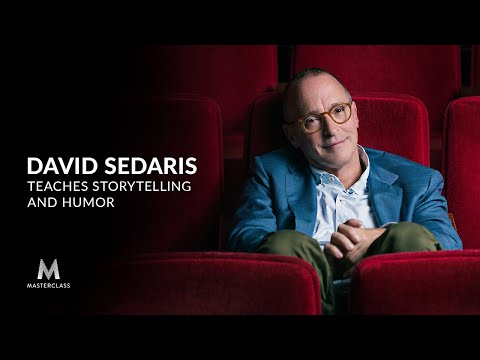 大衛-塞達利斯教授講故事與幽默｜官方預告片｜大師班 (David Sedaris Teaches Storytelling and Humor | Official Trailer | MasterClass)
