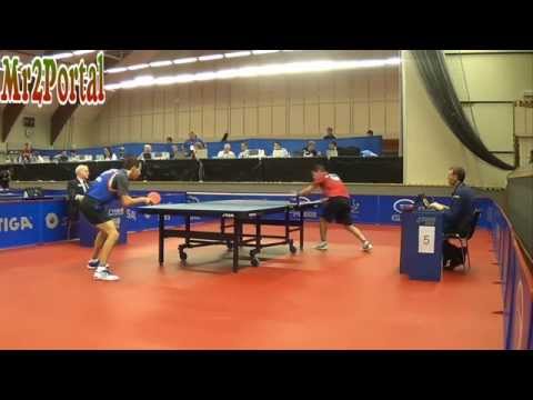 Table Tennis - Bastian Steger Vs Mihai Bobocica -