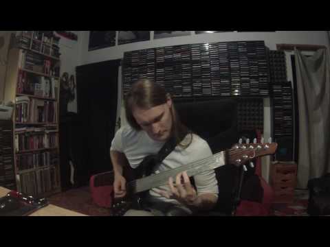 Amogh Symphony - Escher's Reality Intro solo (fretless guitar)