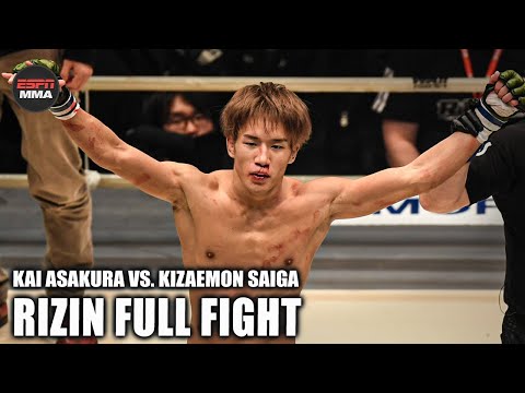 Kai Asakura vs Kizaemon Saiga full fight