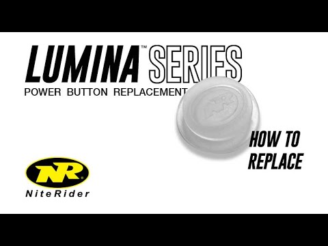 NiteRider® Lumina™ Series Bike Headlight Power Button Replacement - How To