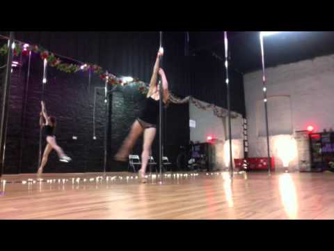 Lifted Back Hook Spin - A Pole Dance Tutorial by Irish Pole Dance Academy