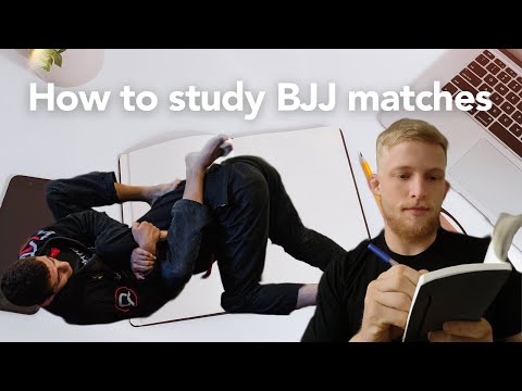 How to study BJJ matches - De Groot BJJ