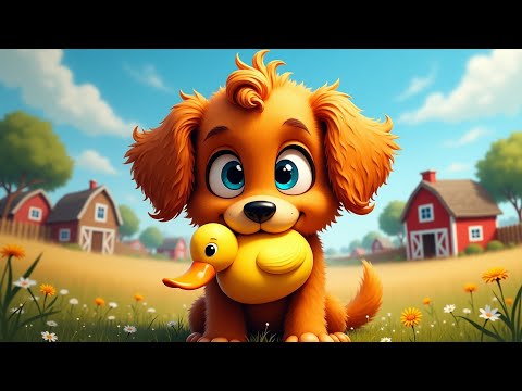 Lăbuș cu părul creț, fură rața din coteț 🐶 Ham-Ham! Cântec animat pentru Copii | Cip-Cirip