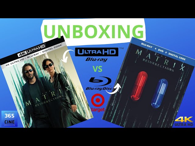 Vídeo relacionado con Matrix Resurrections 4k Ultra-HD + Blu-ray [Blu-ray]