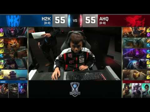 H2K vs AHQ - Group Stage Day 1 Worlds 2016