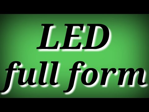 LED Full form || LED || full form || LED meaning