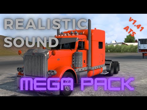 ATS Engine Open Pipe Interior Realistic Sound Mega Pack | v1.41 | American Truck Simulator