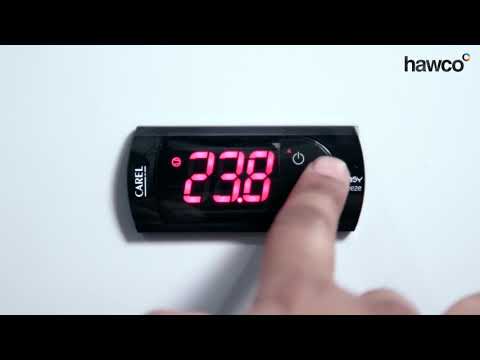 Carel Easy Freeze Digital Controller   Change the Set Point Temperature