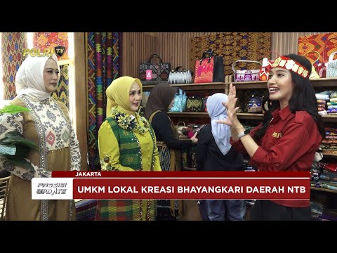 PRESISI UPDATE: BHAYANGKARI DAERAH NTB HADIRKAN UMKM LOKAL DALAM KBN 2025 27/07/2025 12.00