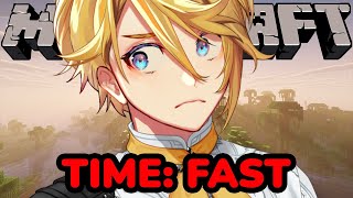 【MINECRAFT SPEEDRUN】I'M NOT GIVING UP【NIJISANJI EN | Yu Q. Wilson】