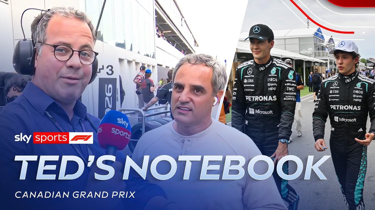 Ted reacts to late qualifying drama! | Ted's Canadian Grand Prix Qualifying Notebook