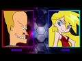Flame Mane RMB 60 Beavis Butt Head Vs Panty Stocking