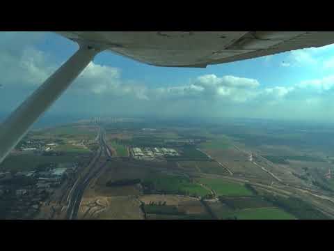 Full Flight Herzeliya (LLHZ) - Ashdod - SdeDov (LLSD) and back to Herzeliya (LLHZ) || Cessna 152