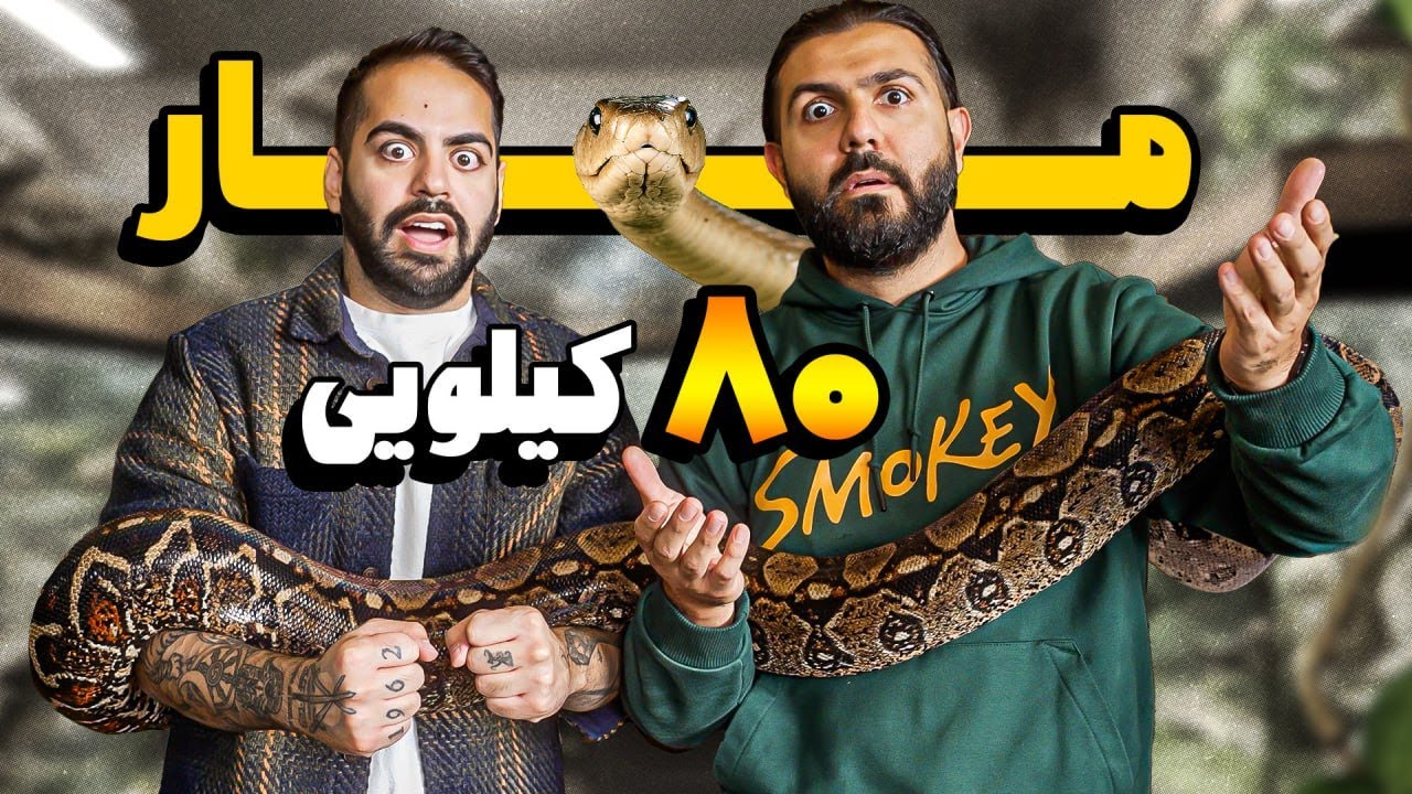 با بزرگترین مار دنیا بازی کردیم!!!