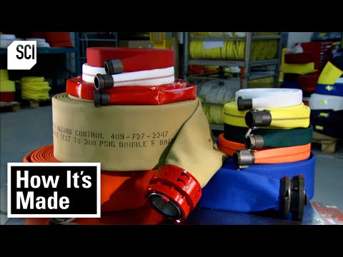 How Firefighter Hoses, Helmets, Boots & More Are Made | How It's Made | Science Channel