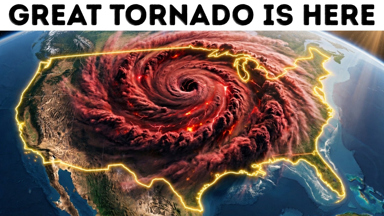 Scientists Detect a 500-MILE Tornado System Spreading Across the U.S