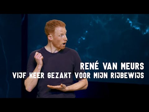 René van Meurs - Vijf keer gezakt voor mijn rijbewijs