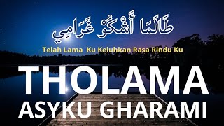 Download lagu Tholama Asyku Gharami Lirik dan Terjemah || Hadad Alwi & Sulis Cinta Rasul mp3