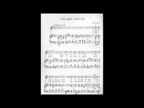 Come again, sweet love - Dowland (Piano Accompaniment/G Major)