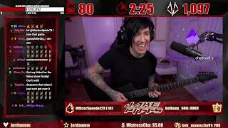 Black Veil Brides - Goodbye Agony (Jake Pitts playthrough on Twitch)