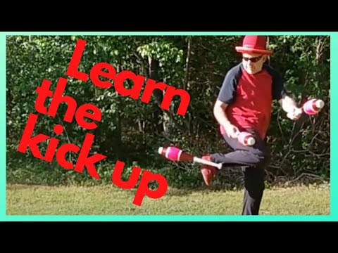 Juggle Man / Kick Up club tutorial / How to juggle