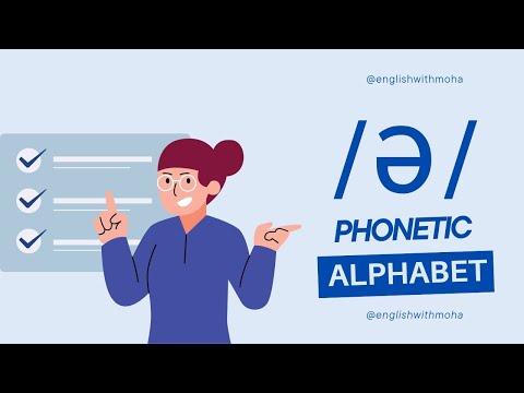 Learn the /ə/ sound | English With MoHa 