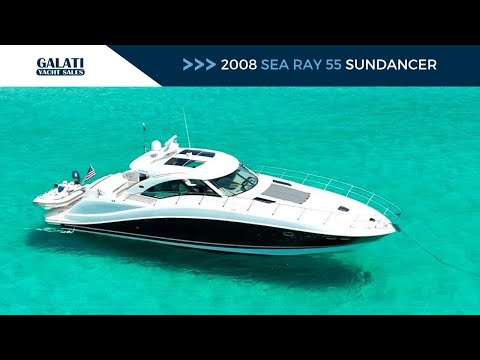Sea Ray 55 Sundancer video