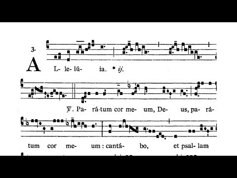 Dominica XX post Pentecosten (XX Sunday after Pentecost) - Alleluia (Paratum cor meum)