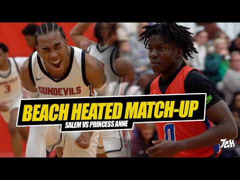 Beach District HEATED MATCH-UP!! Salem vs Princess Anne (H/L)