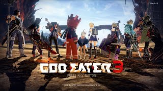 【God Eater3】初見プレイ#15　モンハンが盛り上がってるけどGEやる　PC【ゲーム実況】