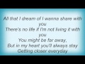 Lionel Richie - In My Dreams Lyrics